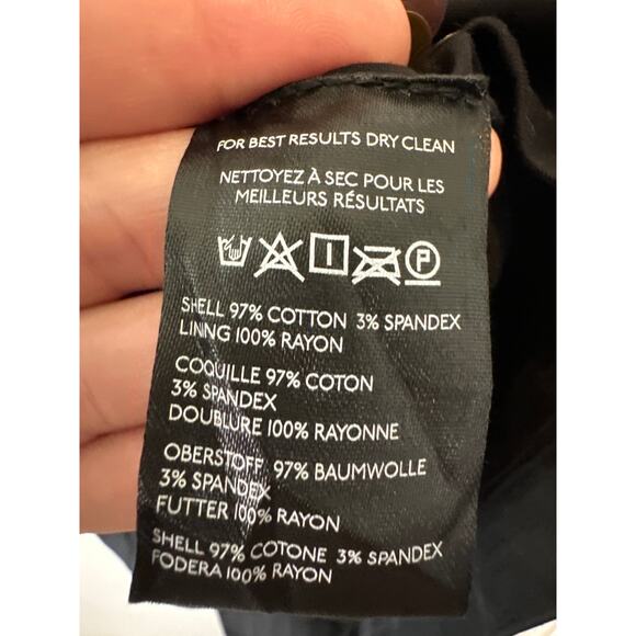 Maeve The Brynne 3D Floral Black Mini Dress NWT Size 6 Anthropologie - Picture 11 of 12